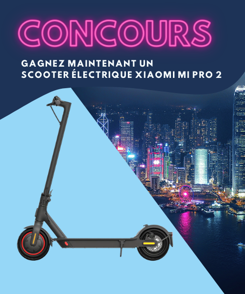 scooter électrique concours