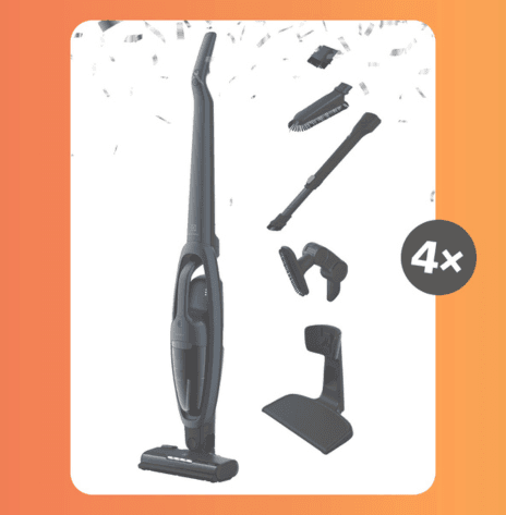 Concours Fust en ligne, gagnez un aspirateur sans fil