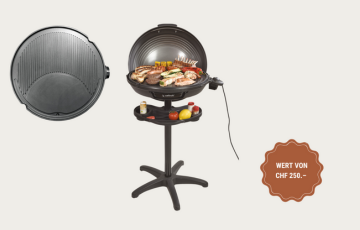 Keller Fahnen tire au sort 4 barbecues électriques Gourmet Maestro d'une valeur de CHF 250.-