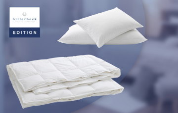 Gagne un set de duvet 4 saisons Billerbeck d'une valeur de CHF 1'559.95