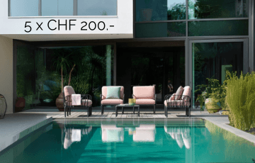 Gagne 1 des 5 bons d’achat Chairzone d’une valeur de CHF 200.– chacun