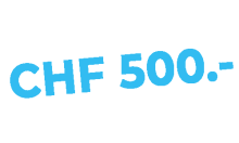 chf 500.- sticker