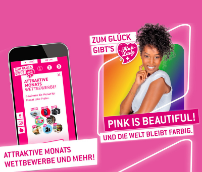 Jetzt beim Pink Lady Wettbewerb teilnehmen und gewinnen