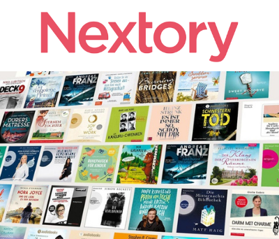 Unbegrenzt Hörbücher, E-Books und mehr – teste Nextory jetzt gratis