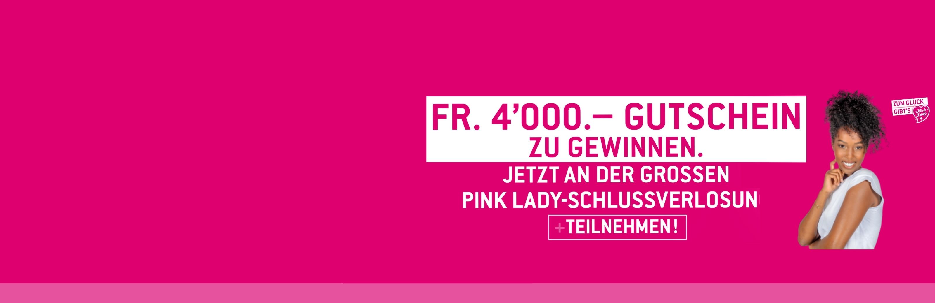 Kostenloser Pink Lady Wettbewerb 