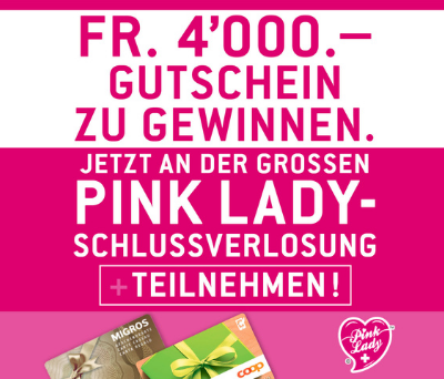 Pink Lady verlost zahlreiche Preise!