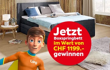 LIPO Wettbewerb, gewinnen Sie ein neues Boxspringbett