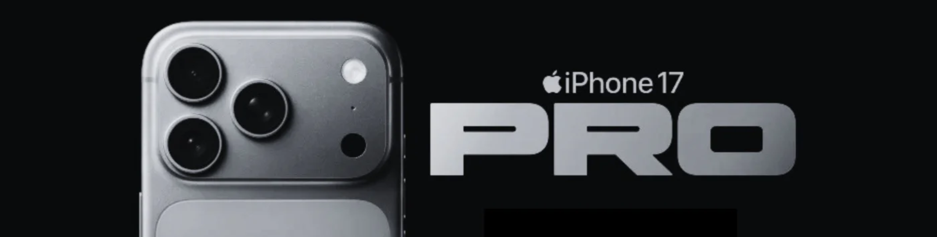 iphone 17 pro banner