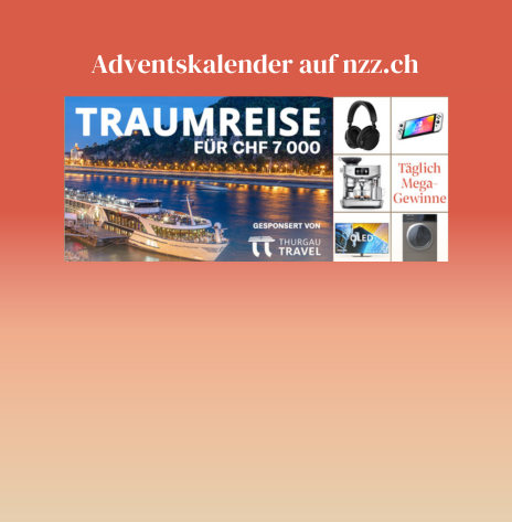 NZZ Adventskalender Gewinnspiel auf Win4Win