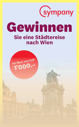 Sympany Wettbewerb - Städtereise nach Wien zu gewinnen