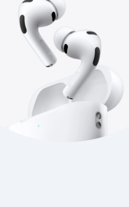 rounded airpods picture